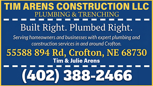 Arens Construction Plumbing