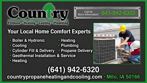 Country Propane, Heating, Cooling   Plumbing